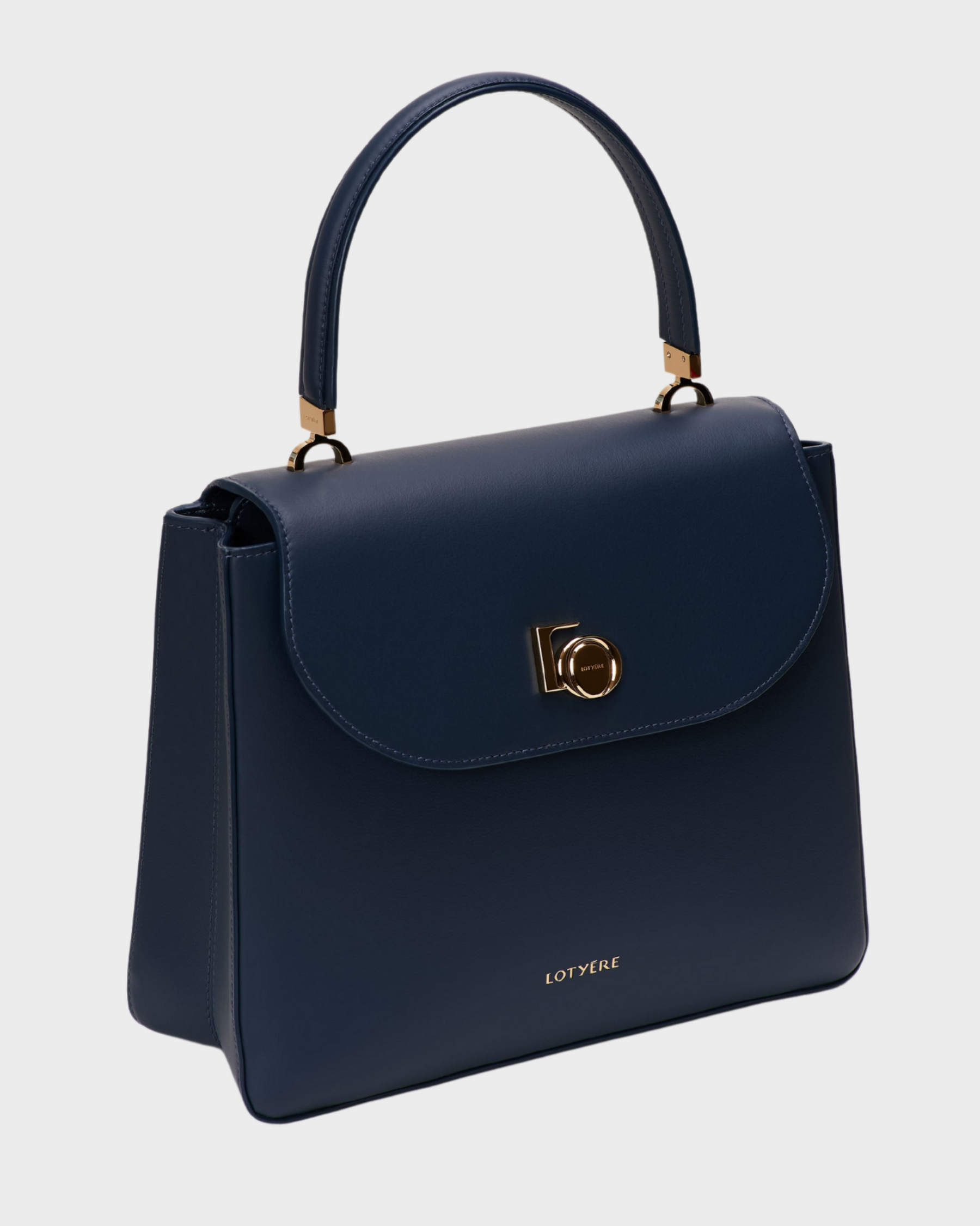 Top Handle Medium - Blu Zaffiro