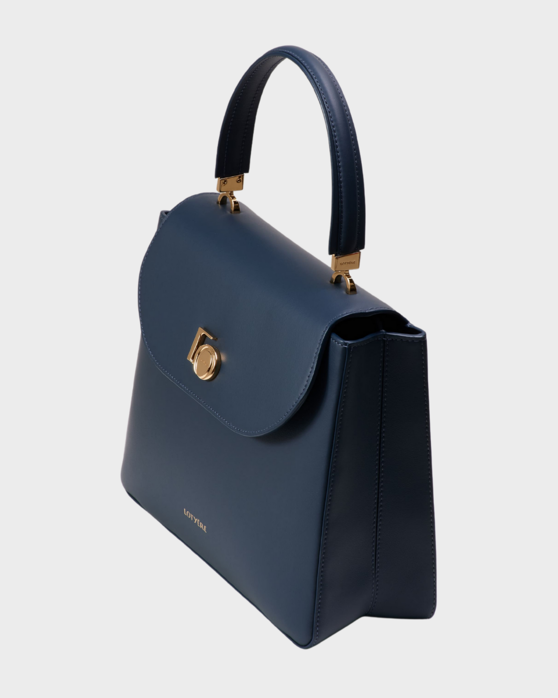 Top Handle Medium - Blu Zaffiro