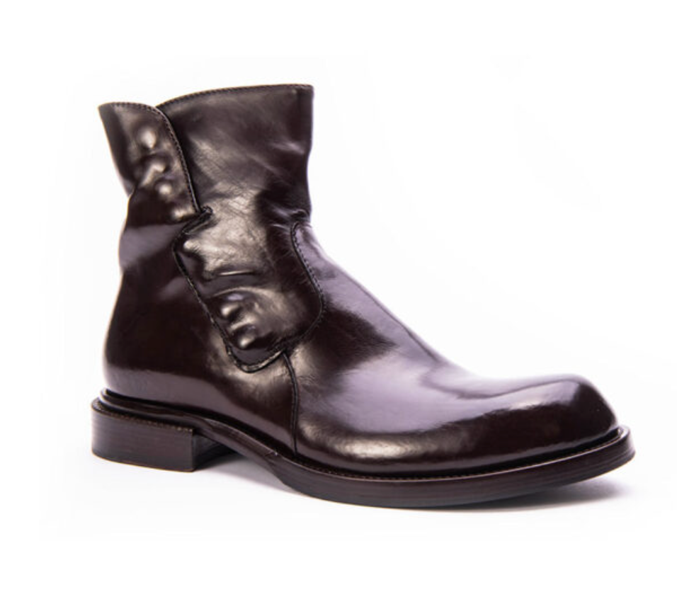 Dark brown calfskin shoe 1745