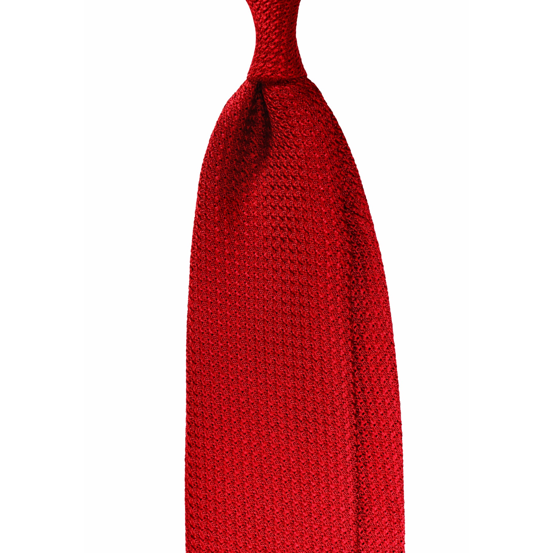 Grenadine Garza Grossa Silk Tie - Red SKU: GRS.GR.007
