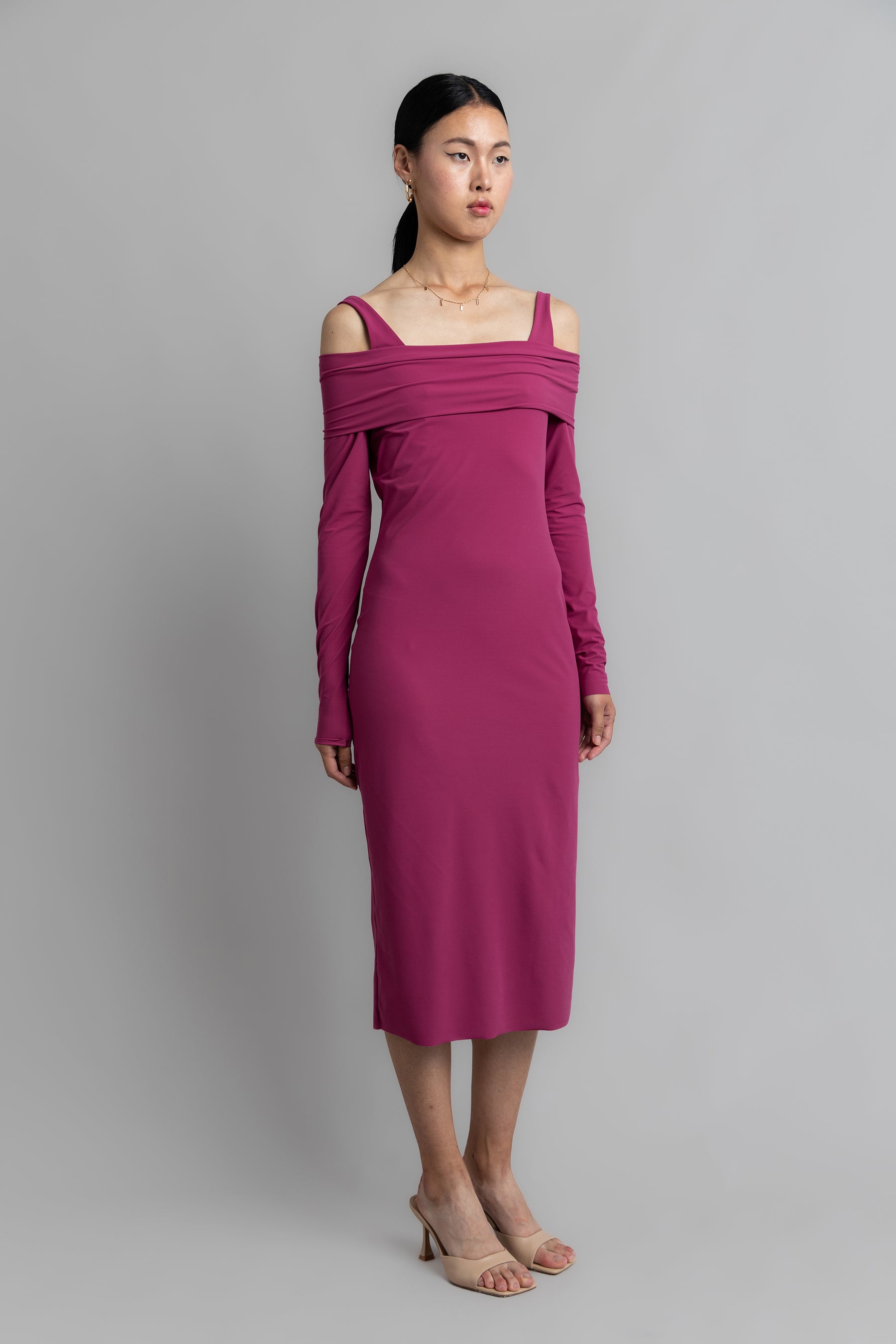 HAMPTONS - SCHIFFER NECKLINE DRESS