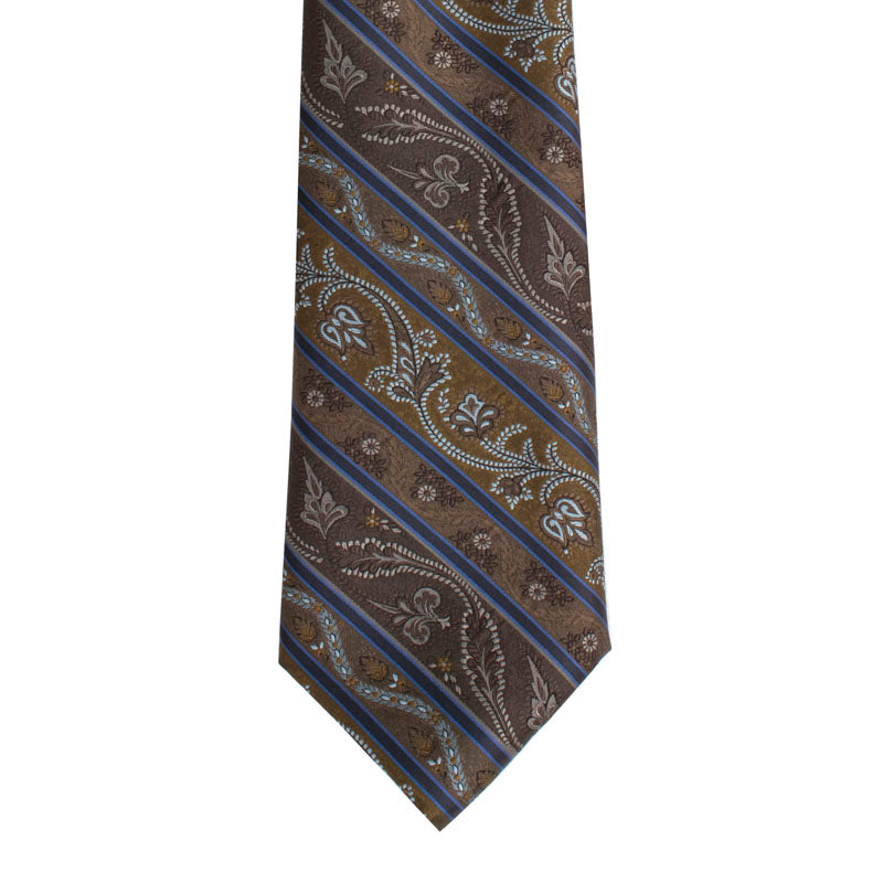 VINTAGE CASHMERE MOTIF WOVEN SILK TIE - PURPLE
SC.WP.002