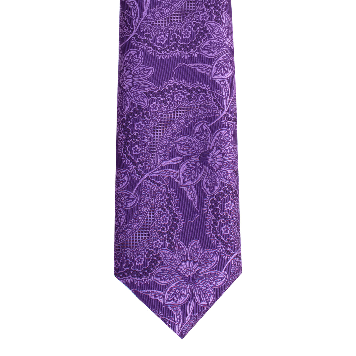 MINI PAISLEY MOTIF WOVEN SILK TIE - DK NAVY
SC.WP.011