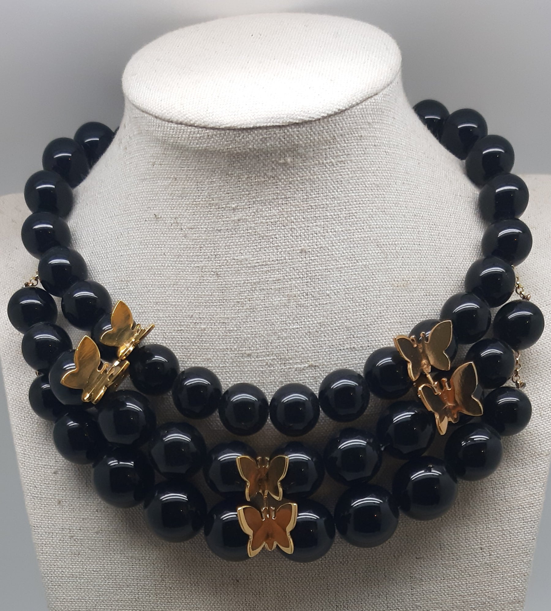 Tre Toni Black Necklace