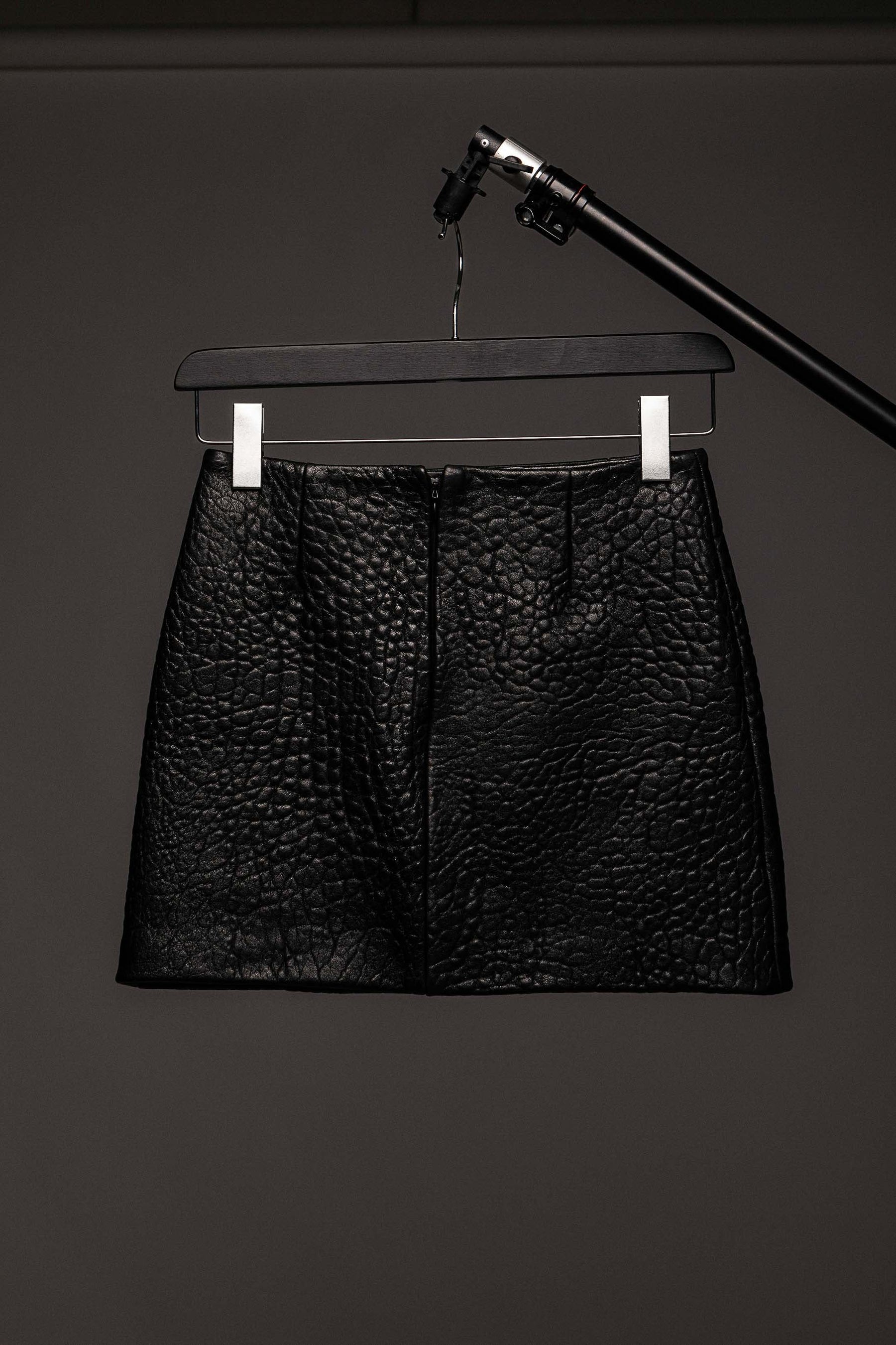 MINI SKIRT NZ BUBBLE BLACK