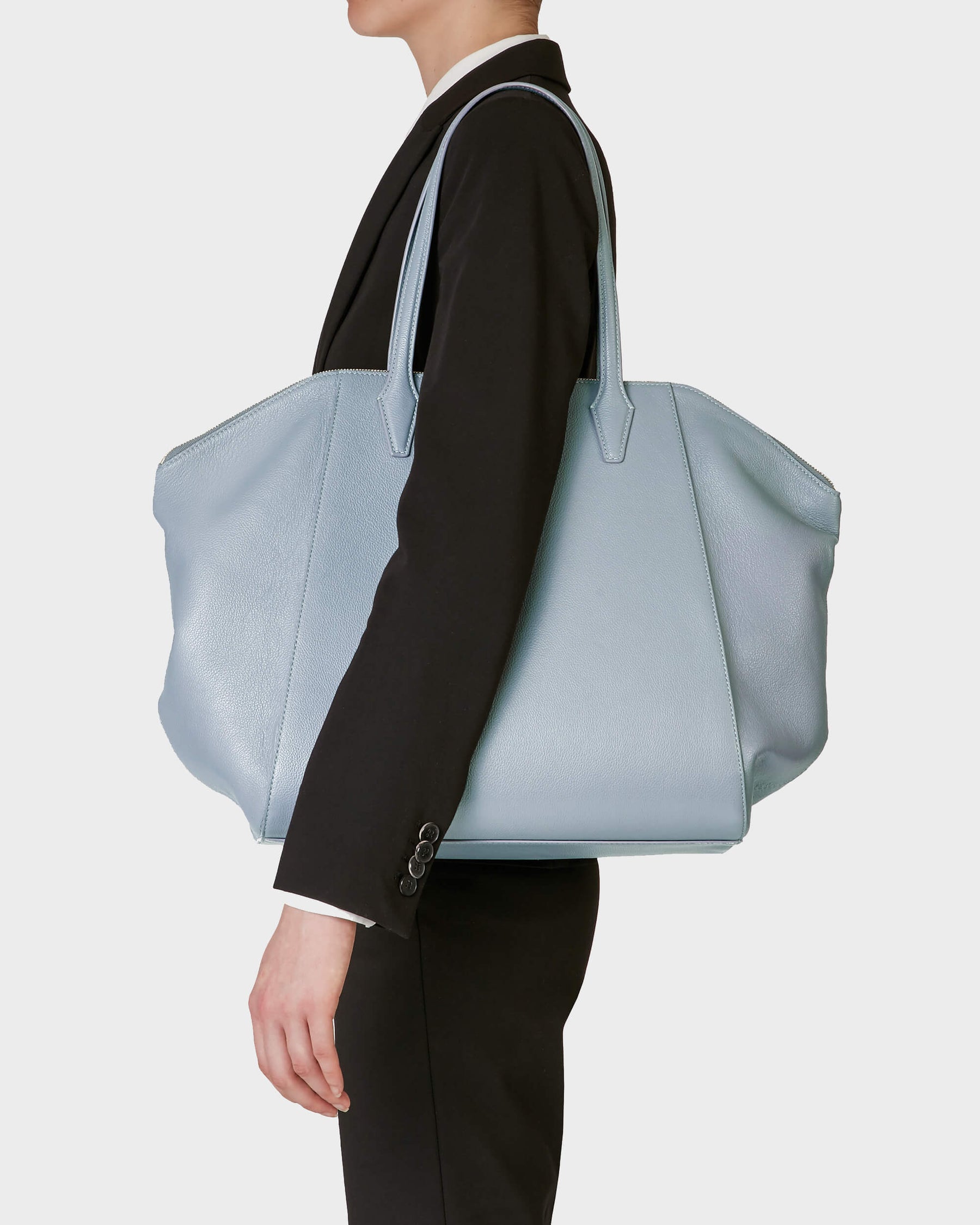 Shopper Bag Grigio Elefante