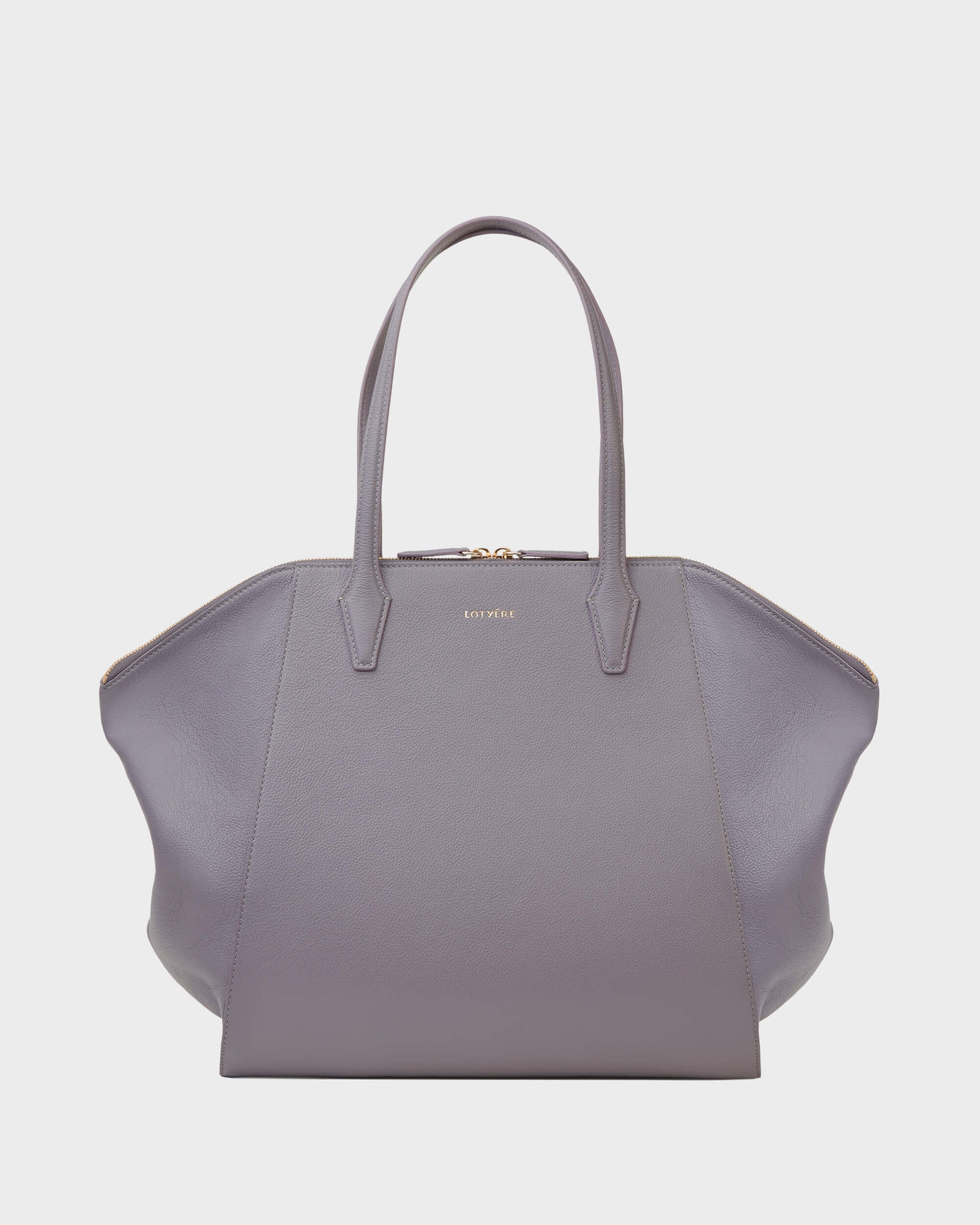 Shopper Bag Grigio Viola