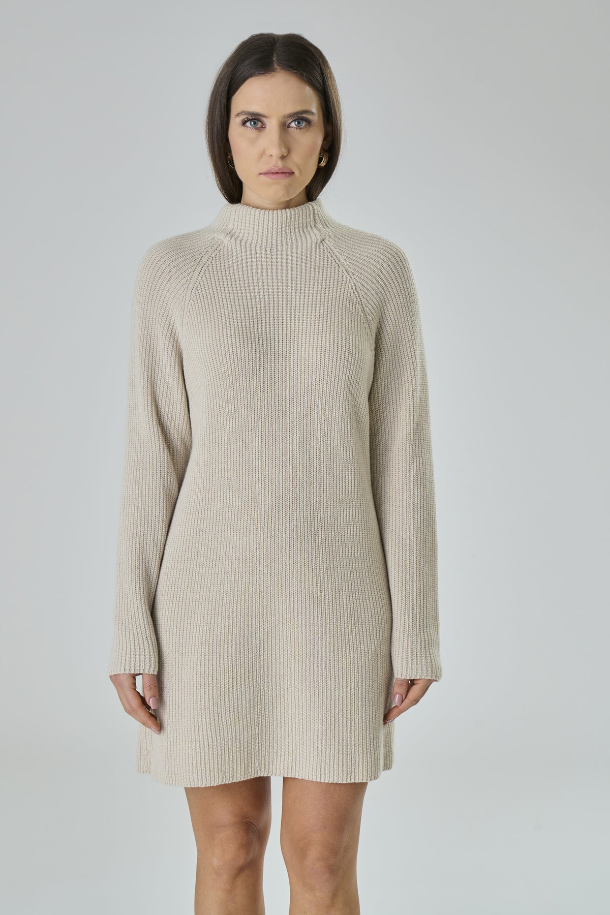 Cashmere blend knit dress - Agnese