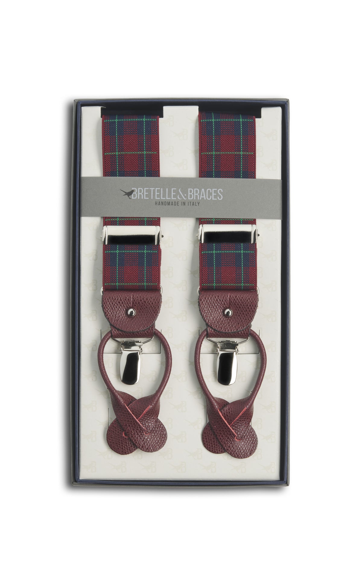 Tartan burgundy