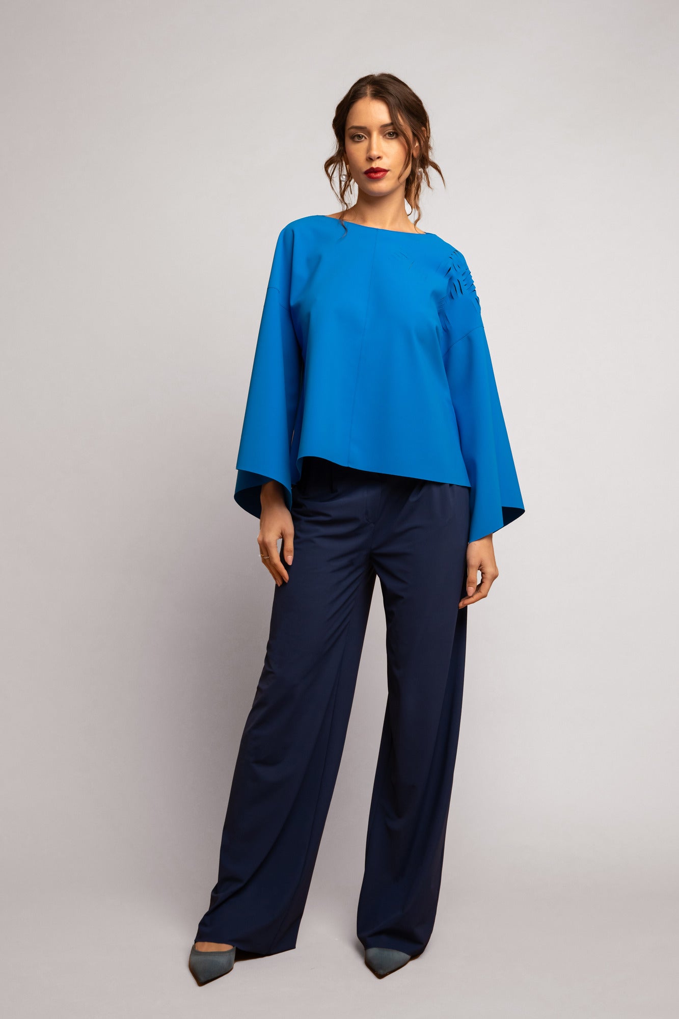 ANNECY -  WIDE LEG TROUSERS
