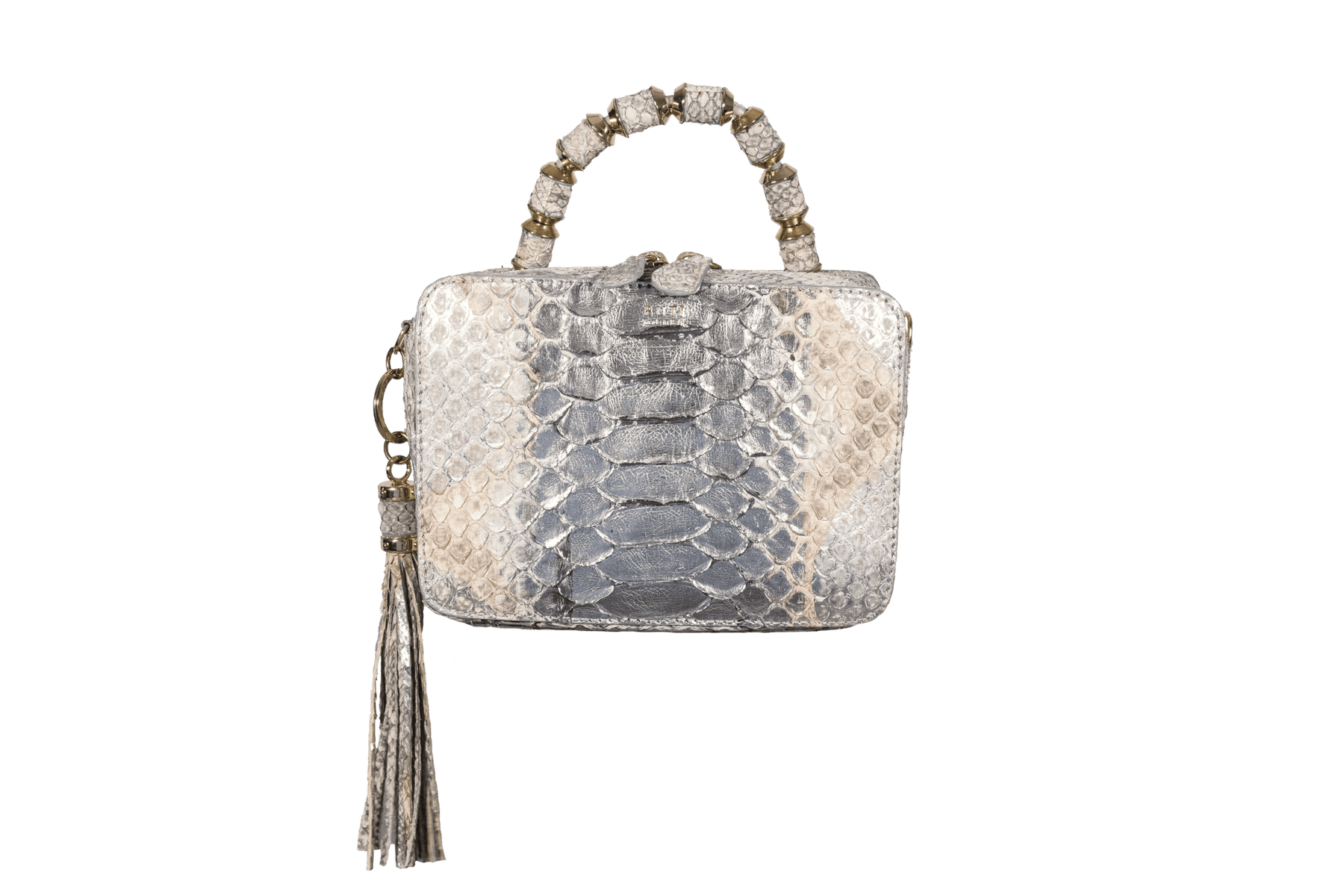 Agatha Silver Stripe in Python - Striscia Silver