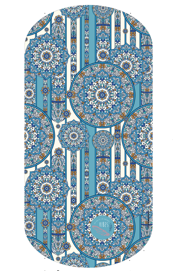 Beach Towel- Mosaico Azul