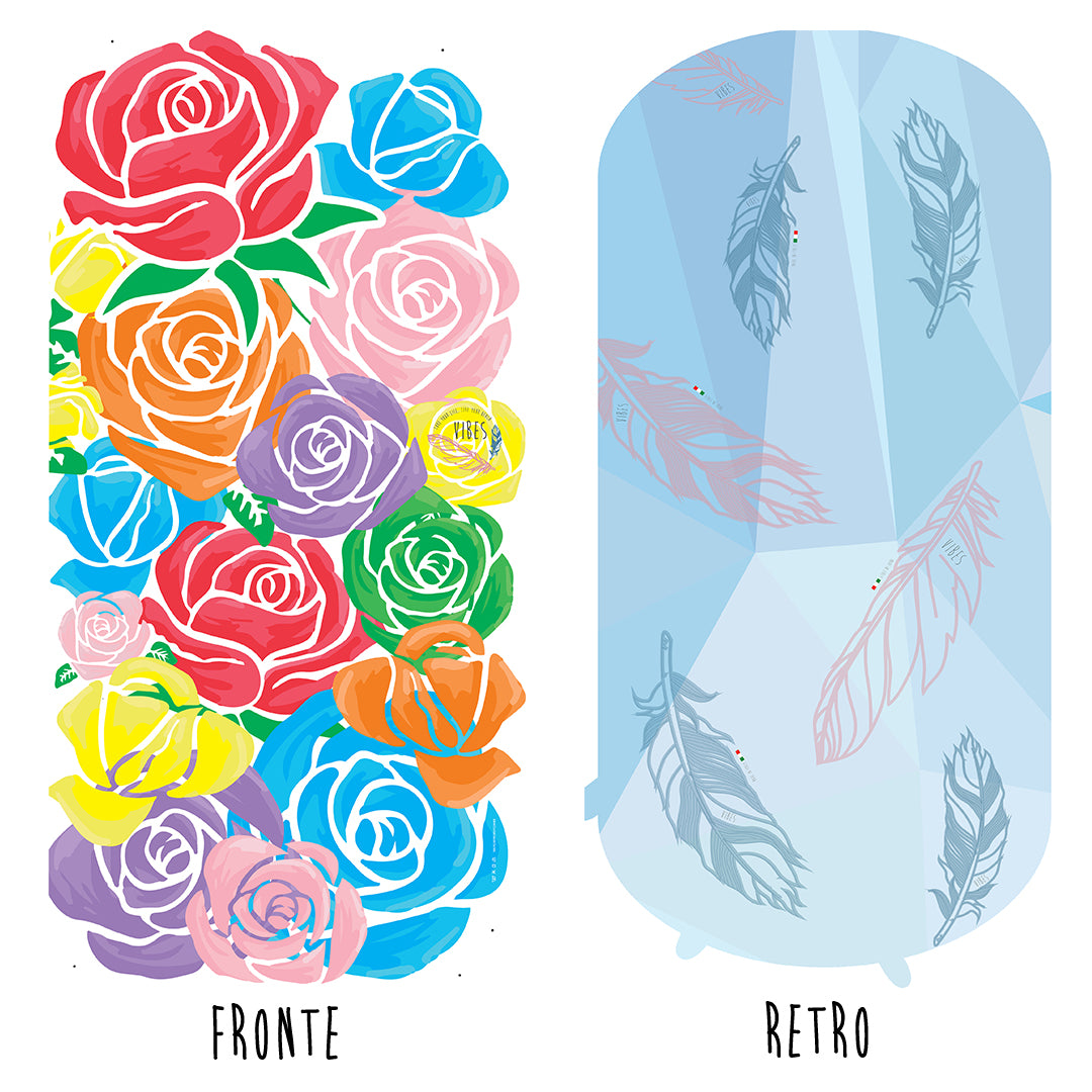 Beach Towel- Roses