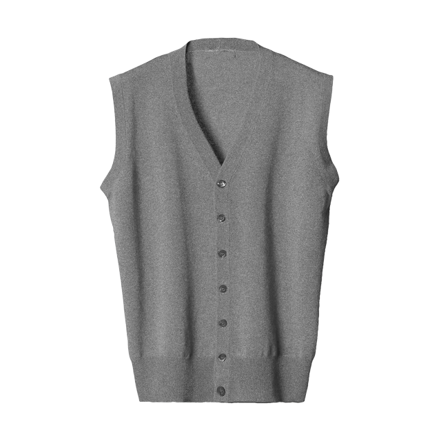 CASHMERE AND SILK MAN'S WAISTCOAT