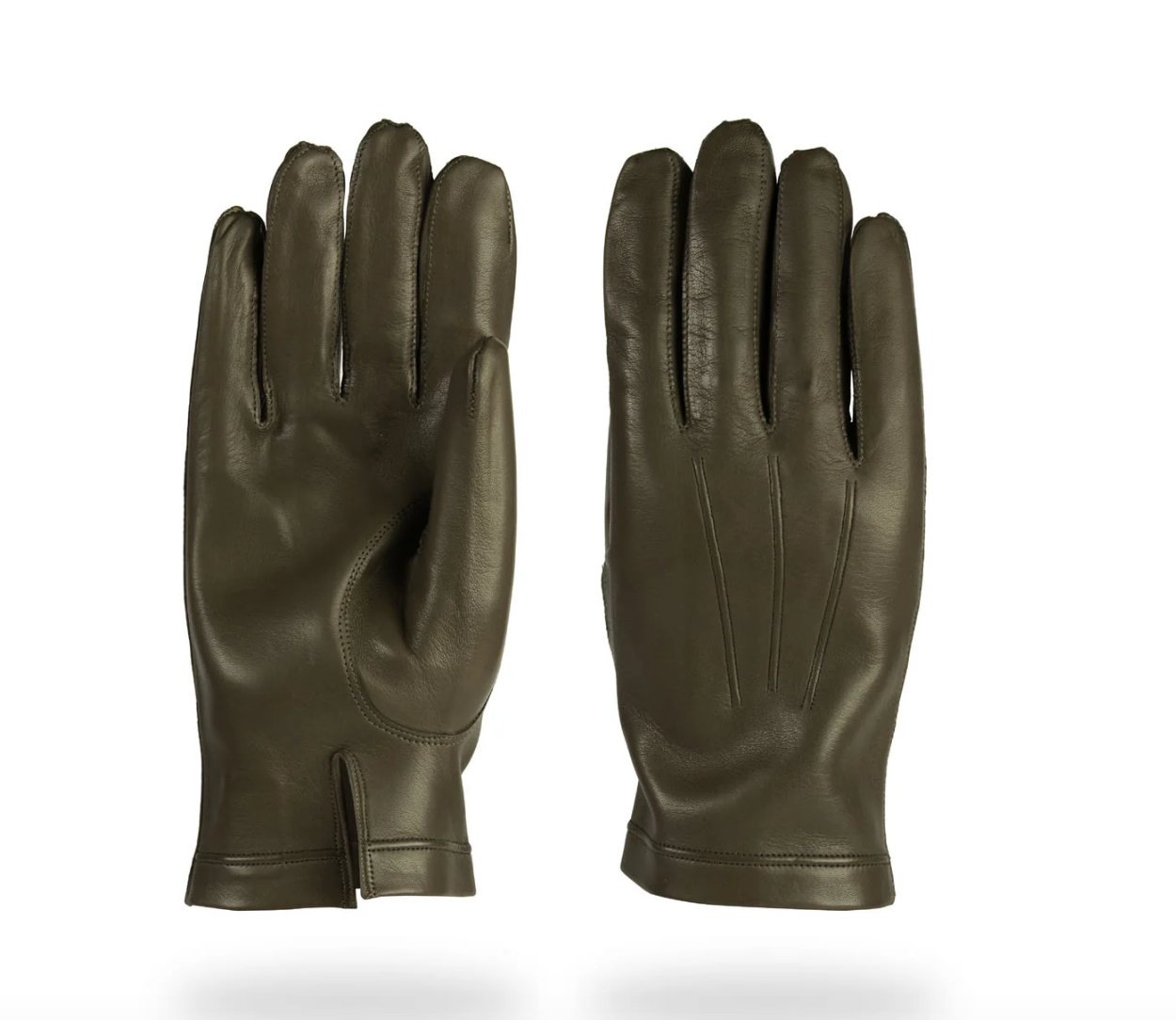 Classic Men's Gloves in Genuine Leather Lined in Silk