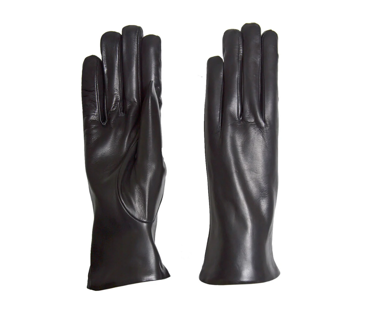 Classic women's gloves in genuine metis leather lined in cashmere