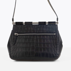 DOTTI Duale Shoulder bag in exotic skins. Made in Italy