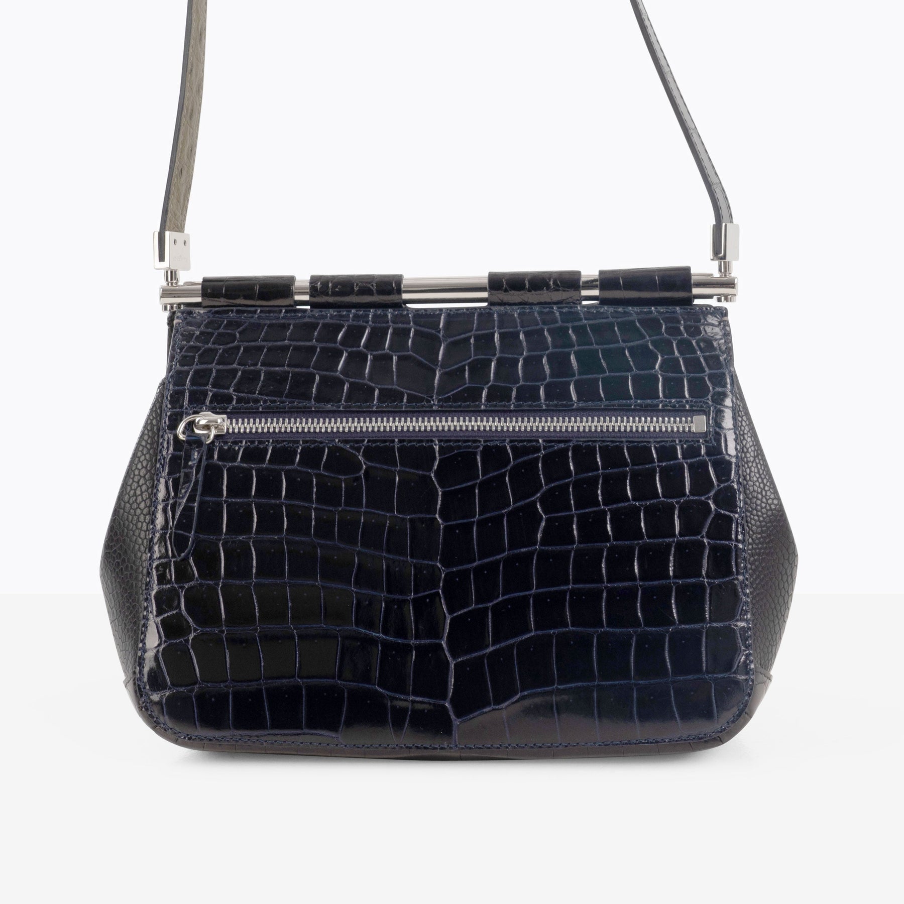 DOTTI Duale Shoulder bag in exotic skins. Made in Italy