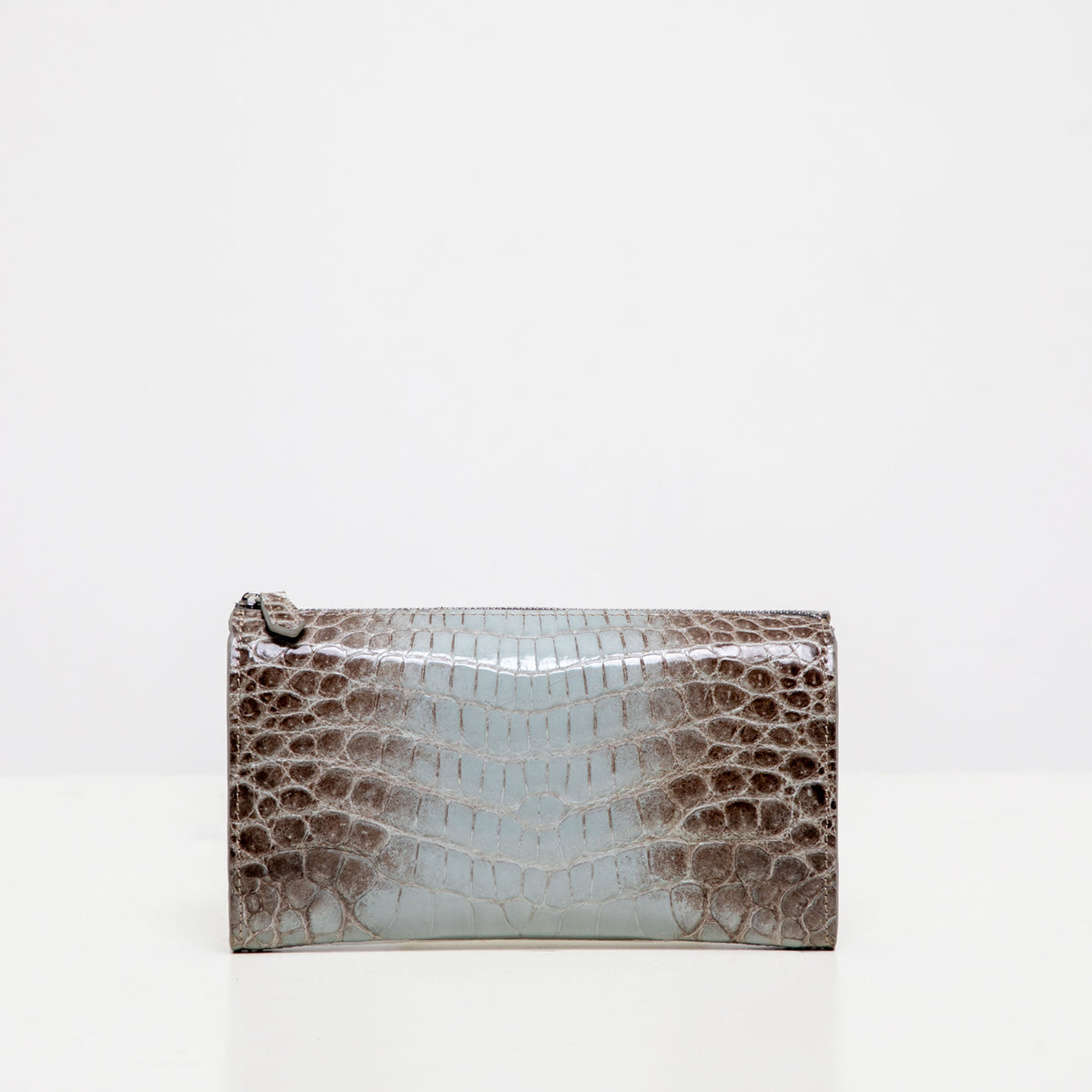 DOTTI Long Wallet<br> Gray Alligator