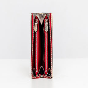 DOTTI Long Wallet<br>Multicolor Lizard