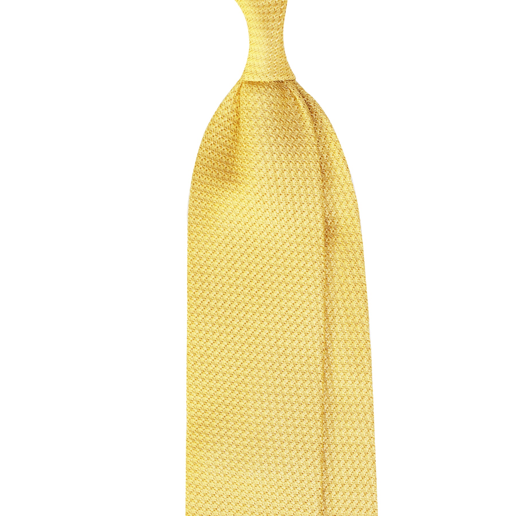 Grenadine Garza Grossa Silk Tie - Yellow                                                          SKU: SC.GG.2421