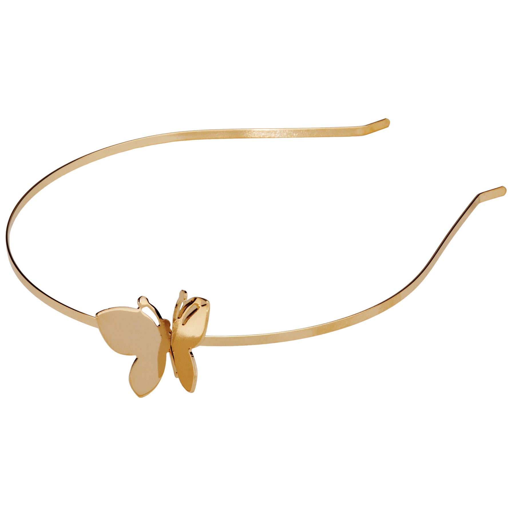 Hairband Butterfly Gold