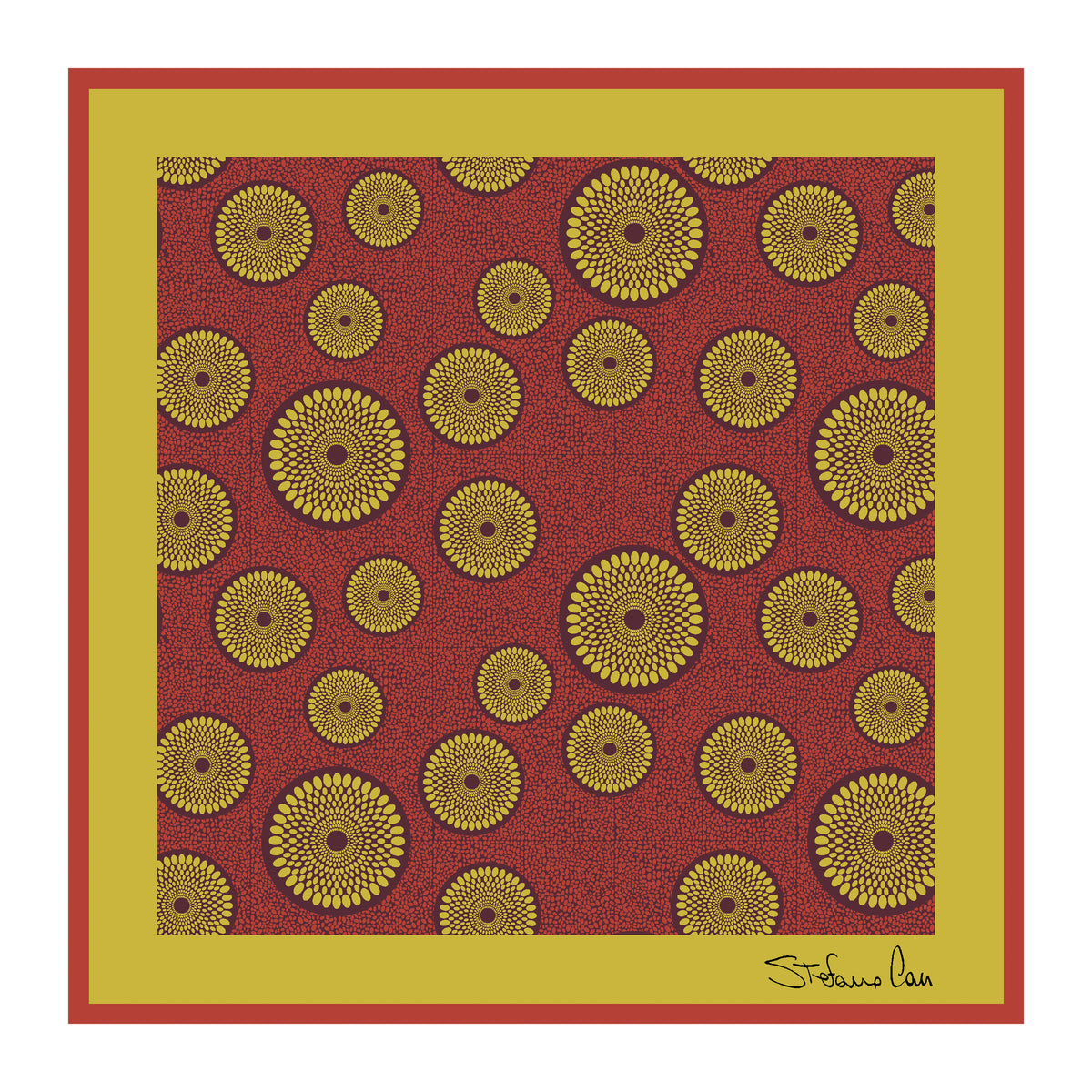 PRINTED SILK HABOTAI BANDANA IN8703KK.C0
