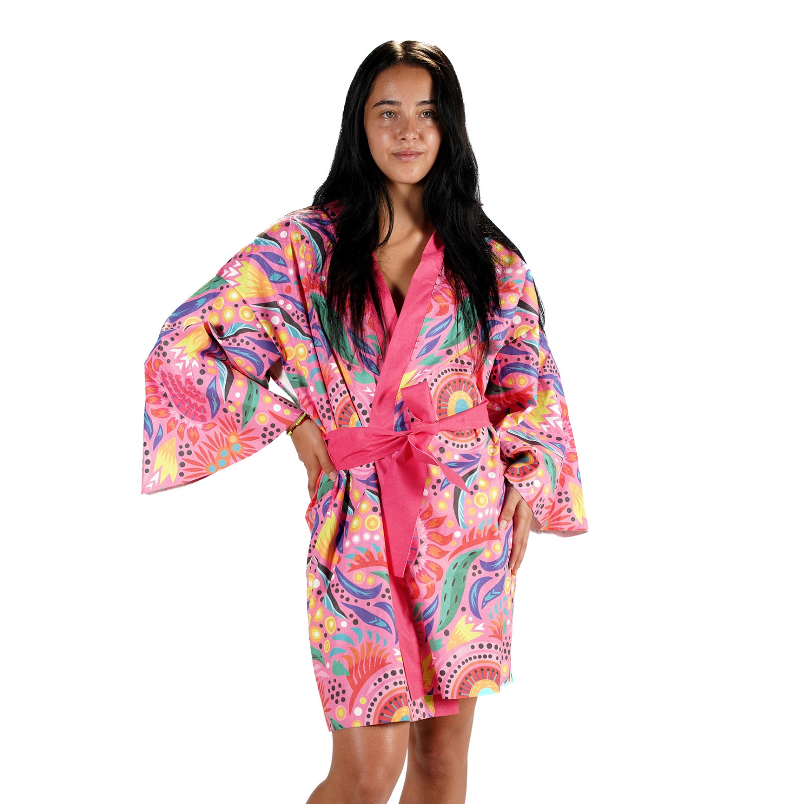 Kimono - Bathrobe- Mandala Azul