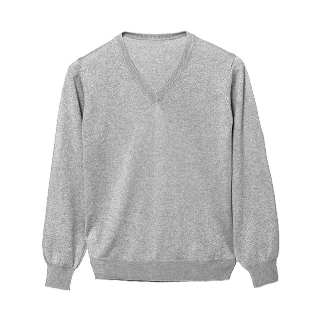 MERINO WOOL V NECK MAN'S SWEATER