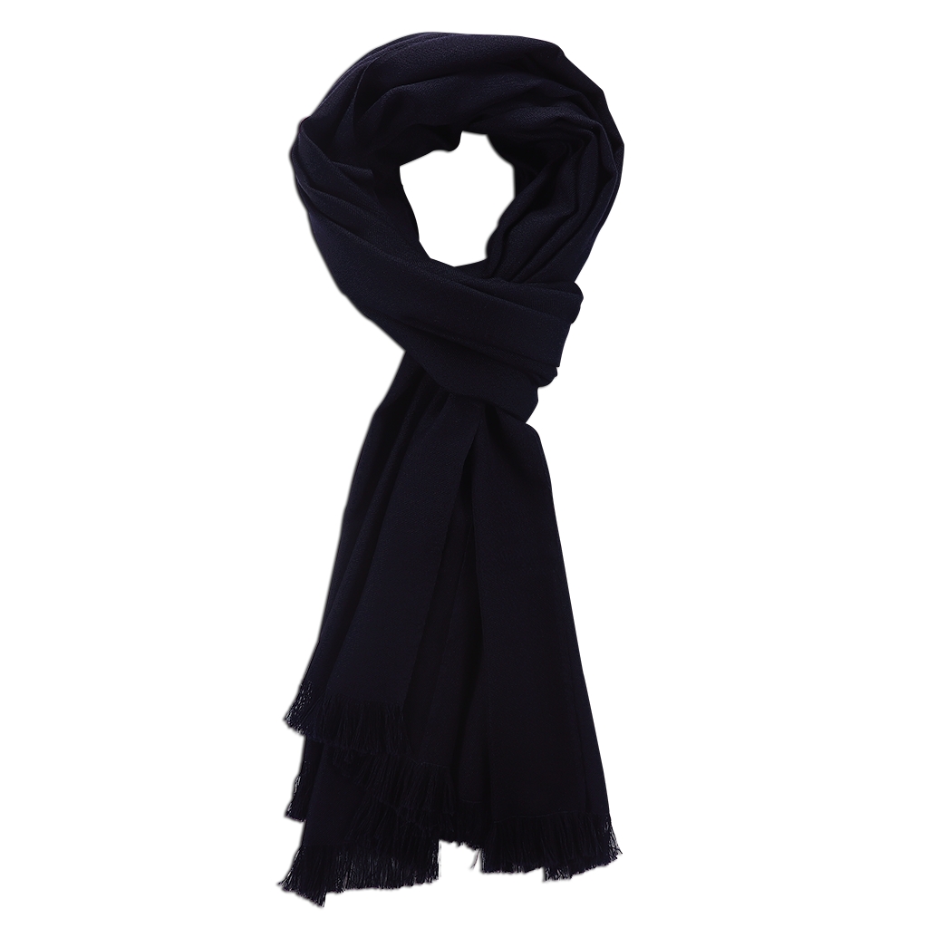 Navy cashmere Scarf