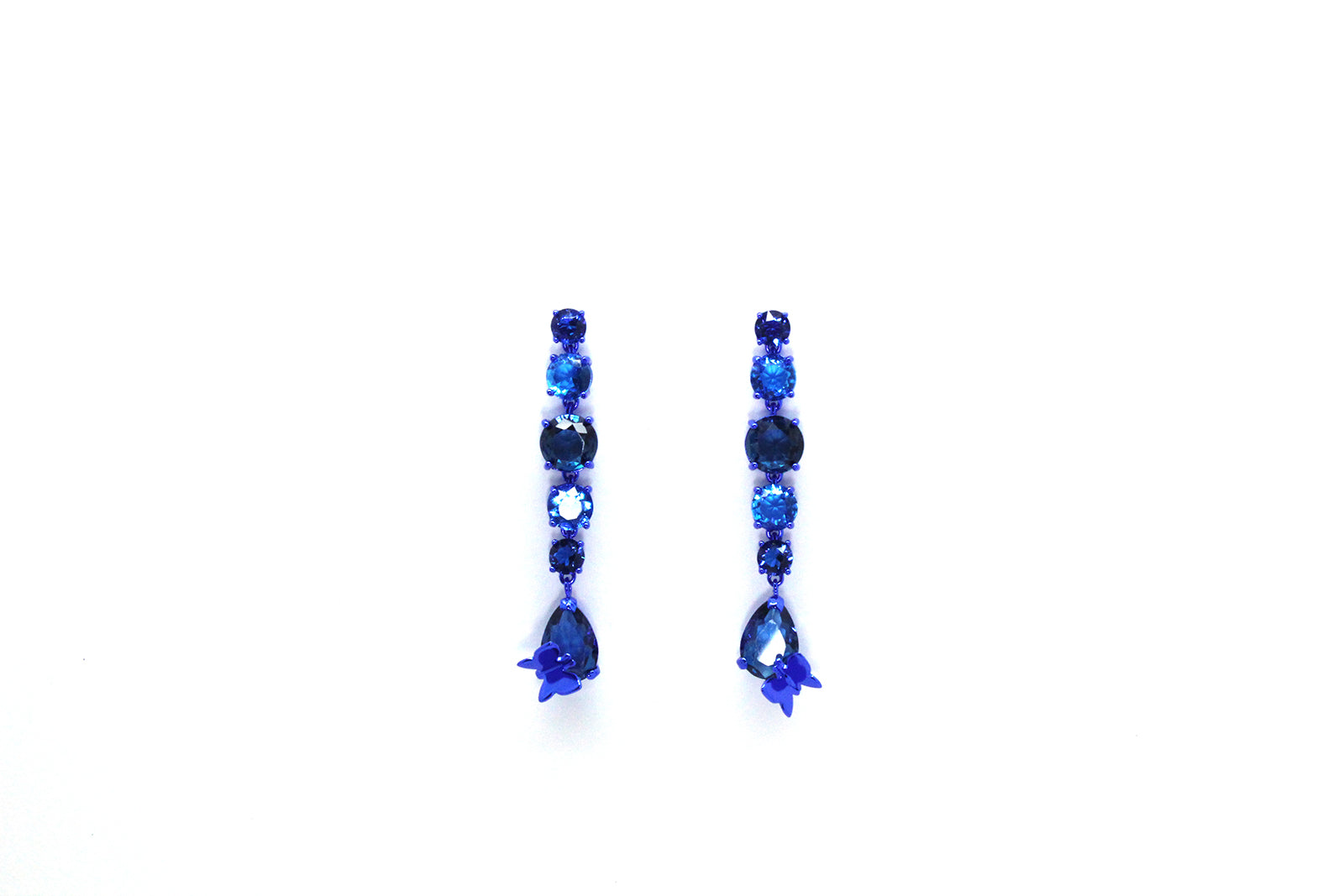 Nuances blue earrings