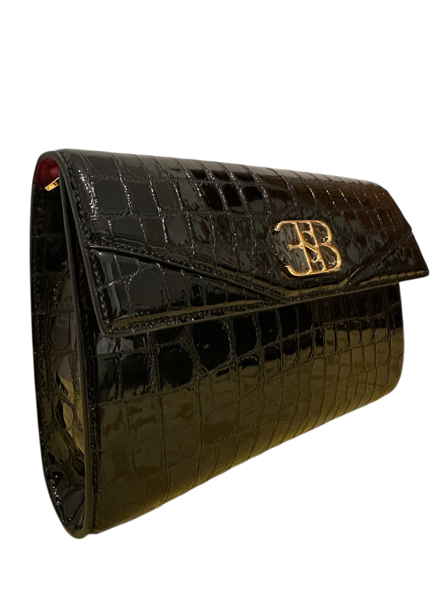 DIAMOND COLLECTION-Pochette COCCO NOIR ELITE