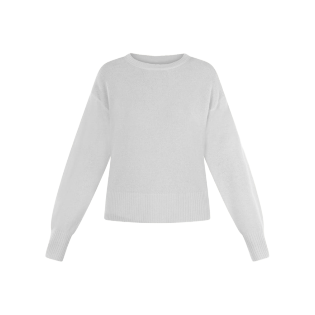 PURE CASHMERE CREW NECK WOMAN'S SWEATER