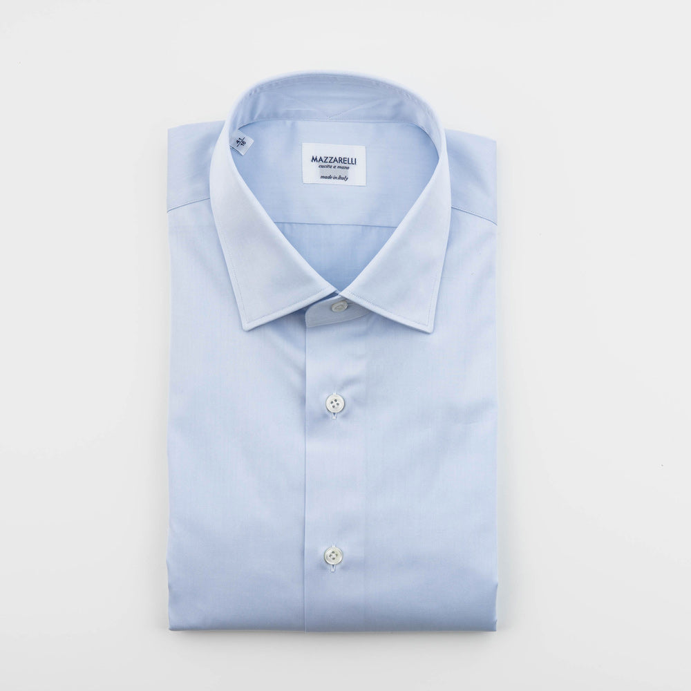 Light blue twill shirt