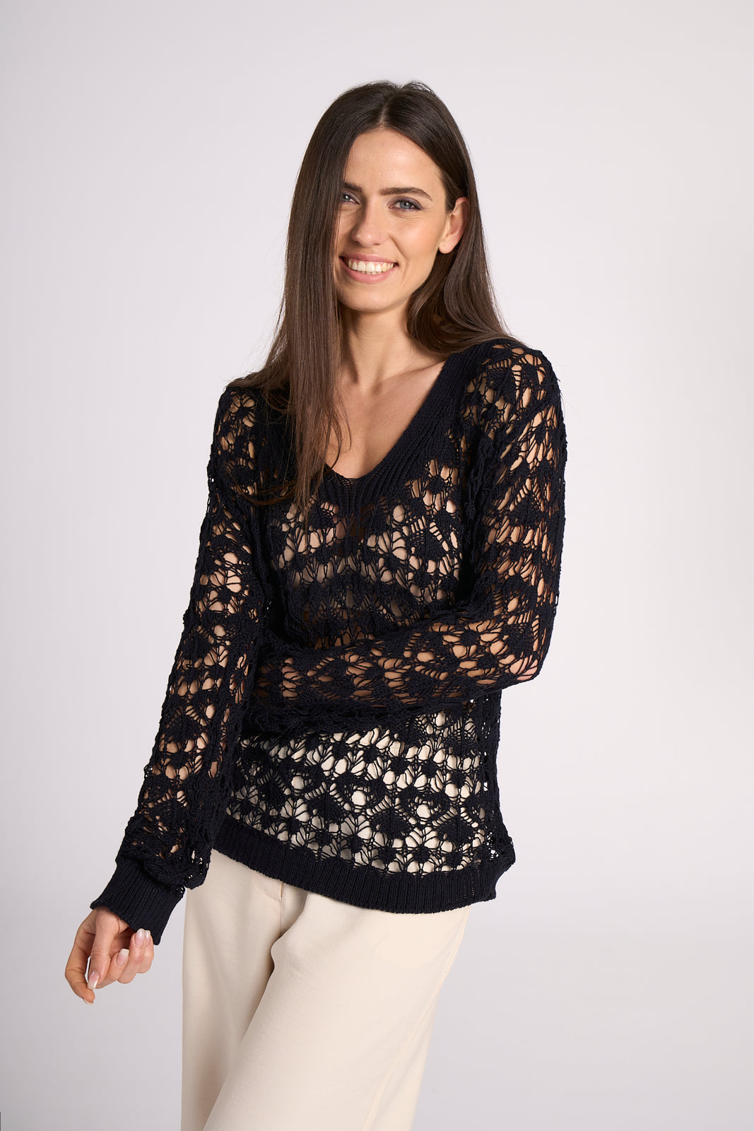 Crochet style top - Elisa