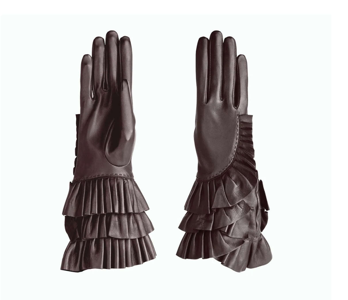 Trendy unlined genuine leather metis women's gloves