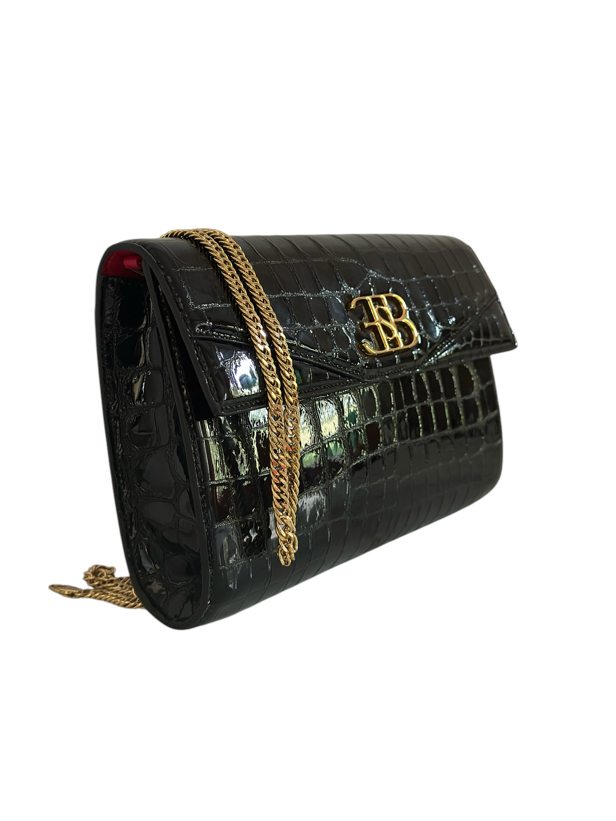DIAMOND COLLECTION-Pochette COCCO NOIR ELITE