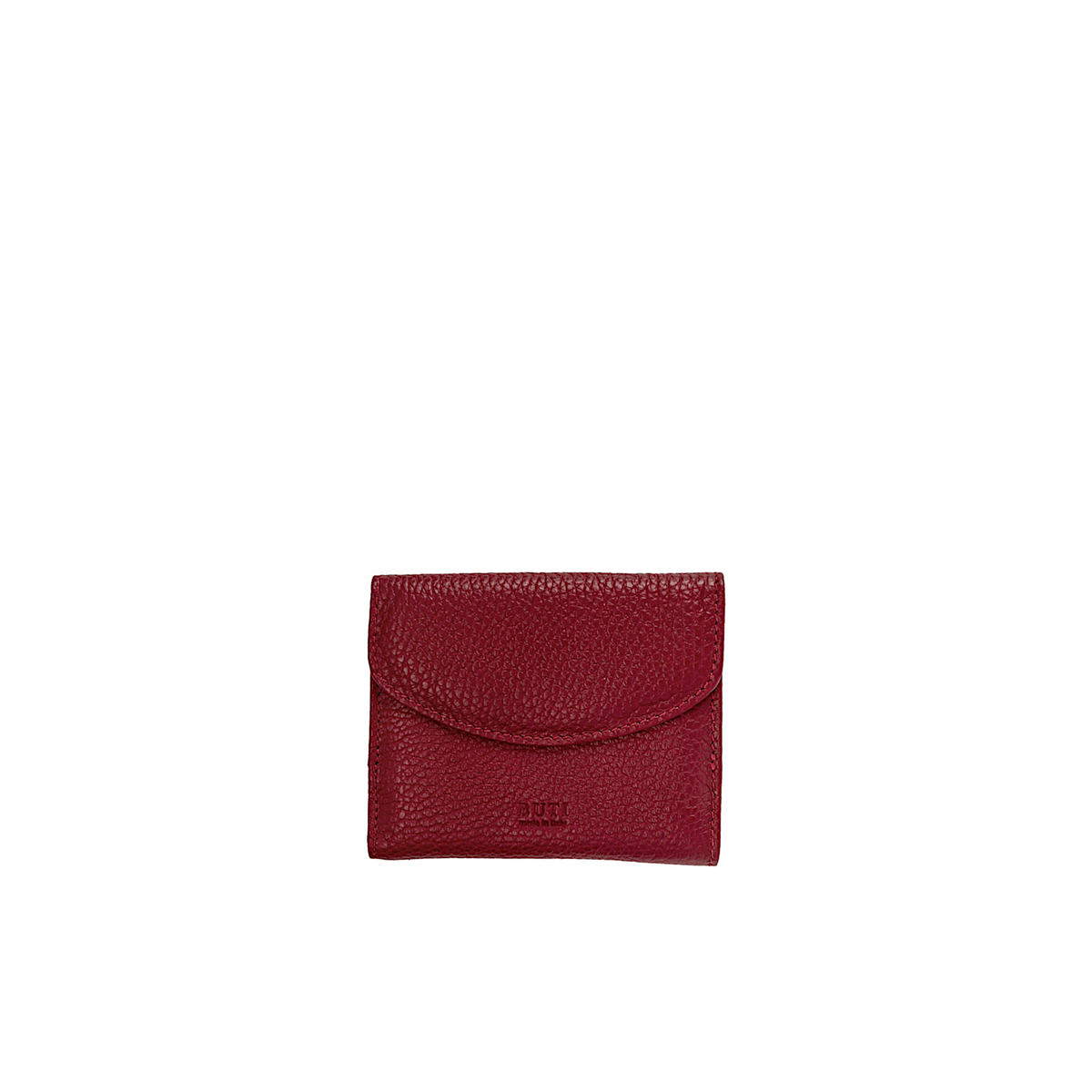 Wallet Francesina Calf Alce Embossed - Red 92