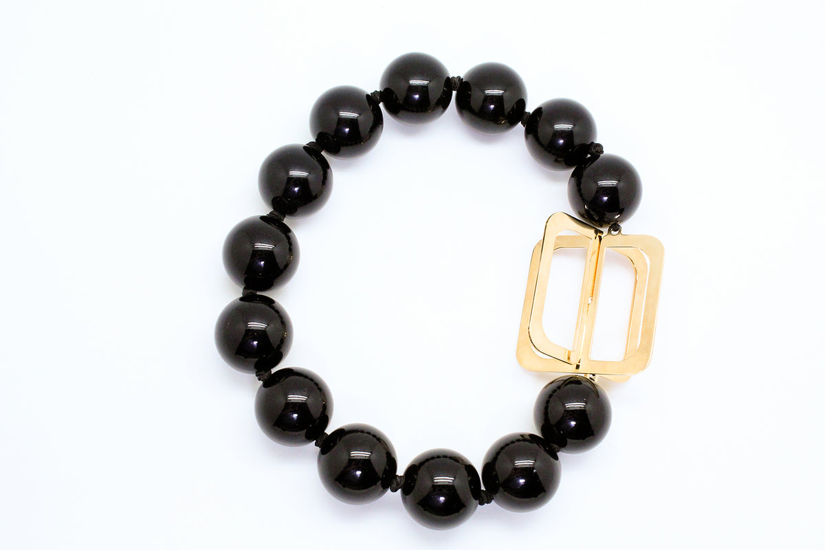 Wilma black necklace