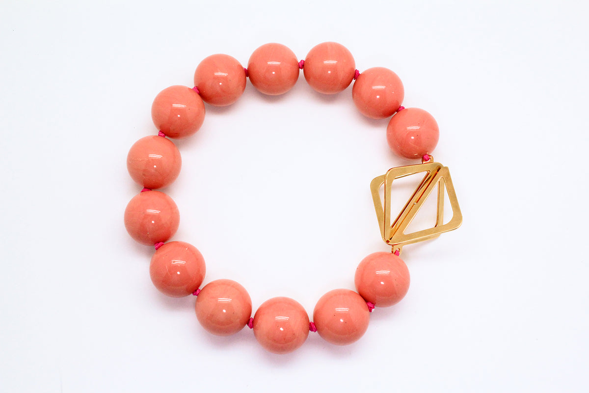 Wilma orange necklace