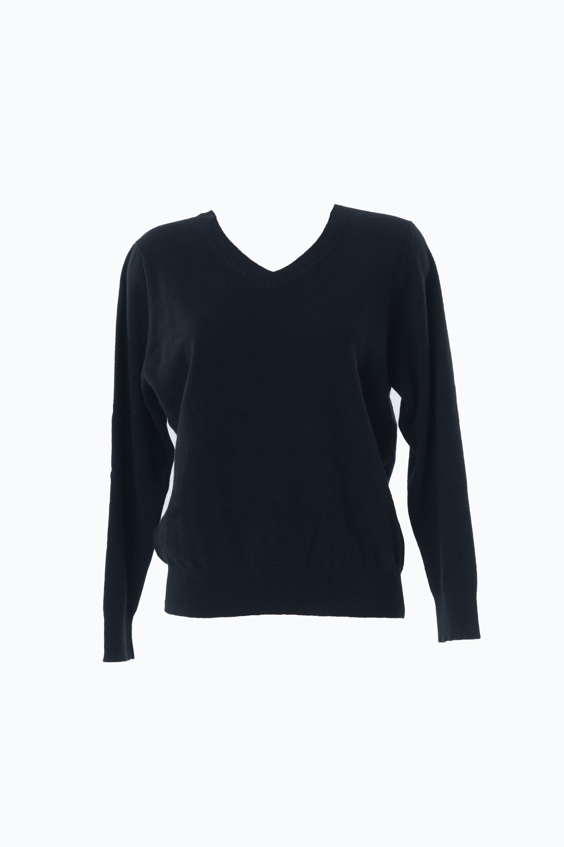 Women's Recycled Cashmere Midi V-Neck Sweater