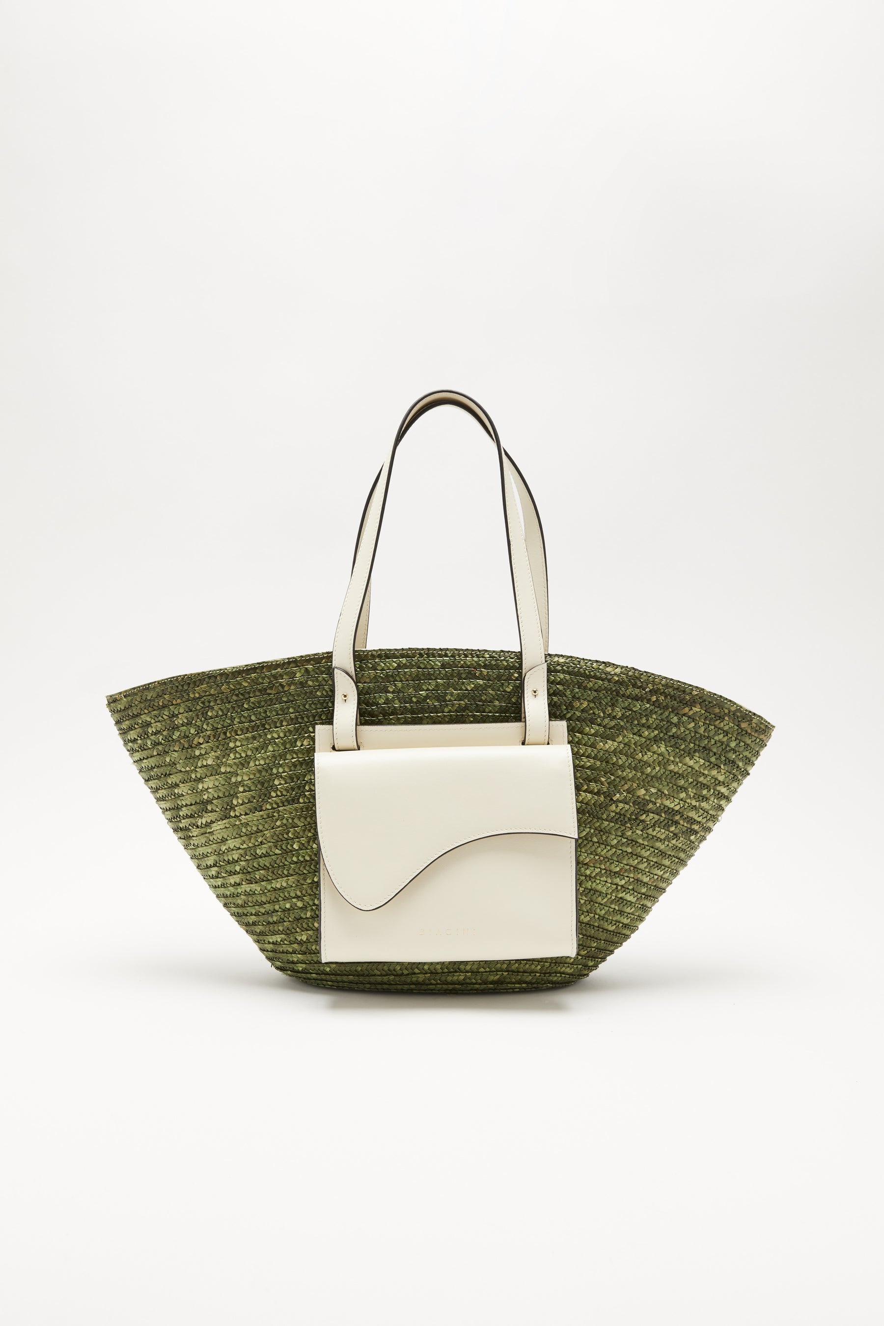 9042 LE GRAND PANIER WAVE OLIVE GREEN