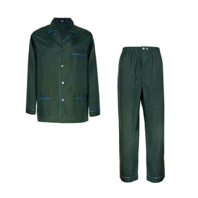 Moss Green Silk Pajama Serà Fine Silk