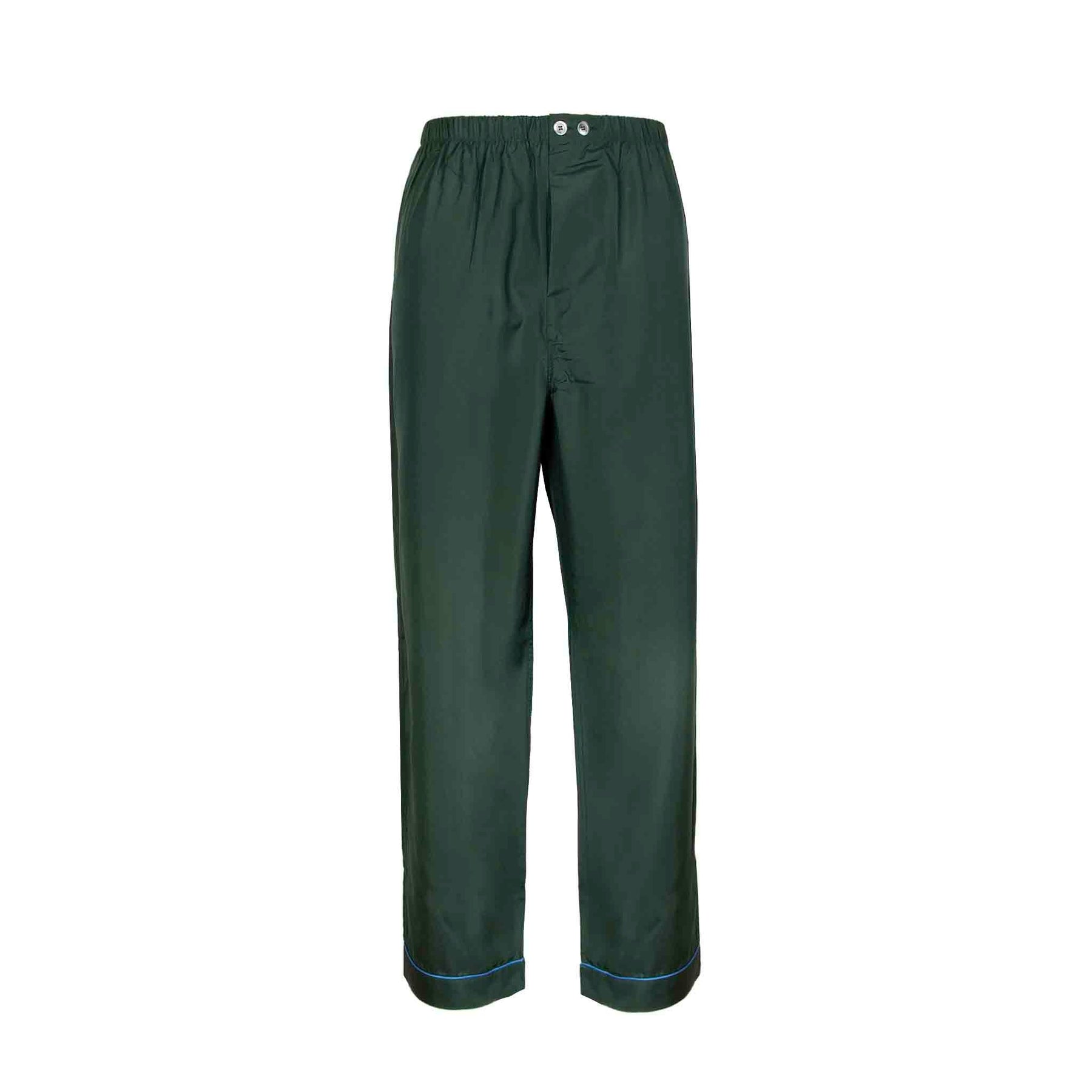 Moss Green Silk Pajama Serà Fine Silk