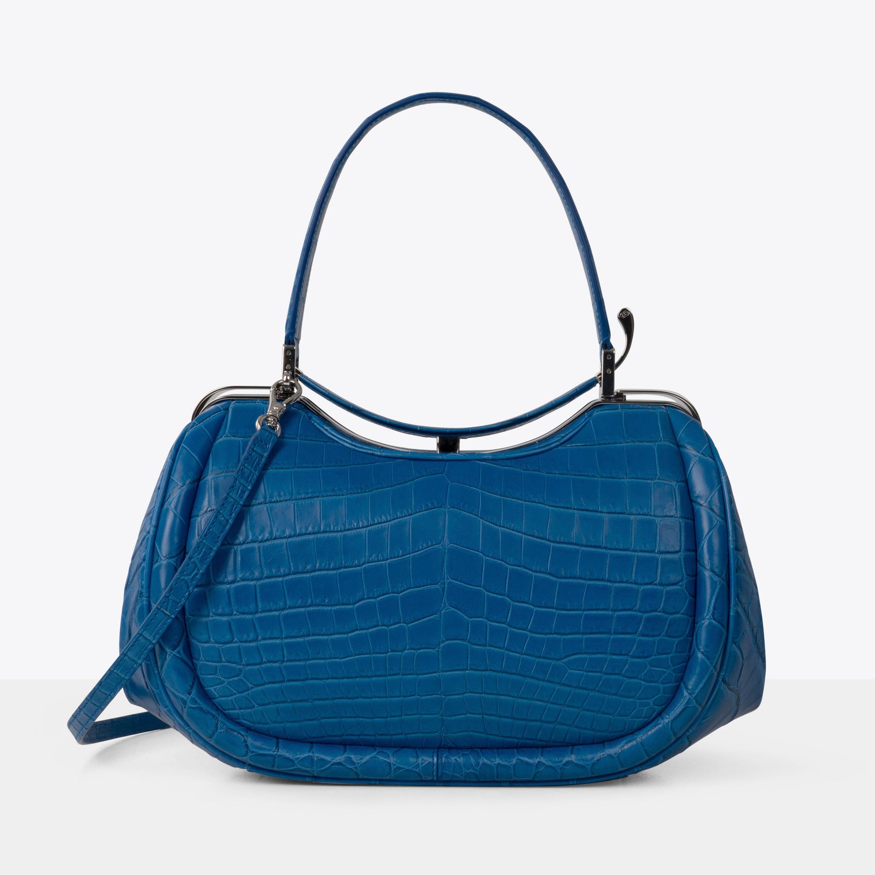 DOTTI Aura in China Blue Crocodile