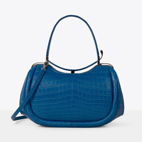 DOTTI Aura in China Blue Crocodile