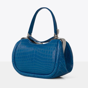 DOTTI Aura in China Blue Crocodile