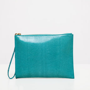 DOTTI Pouch<br> Aquamarine Lizard