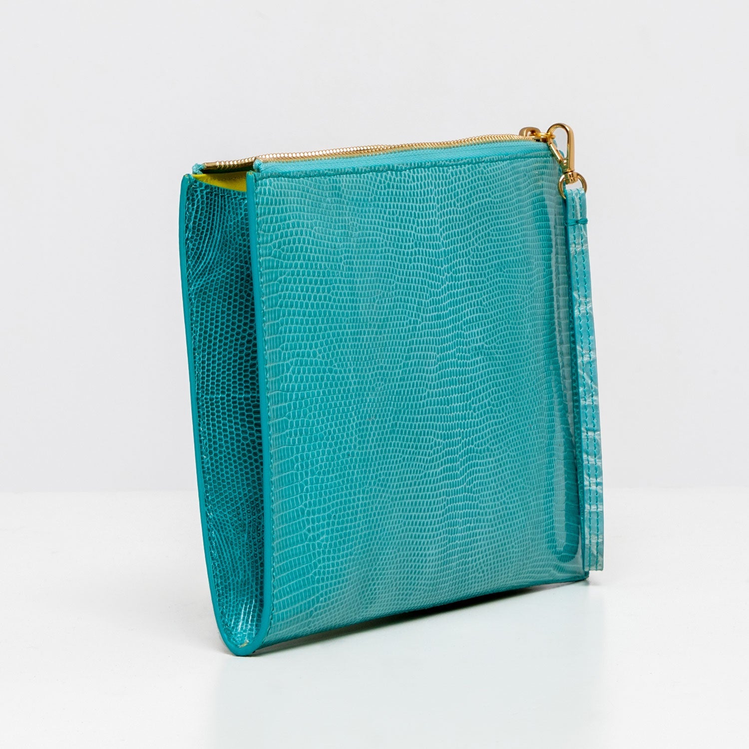 DOTTI Pouch<br> Aquamarine Lizard