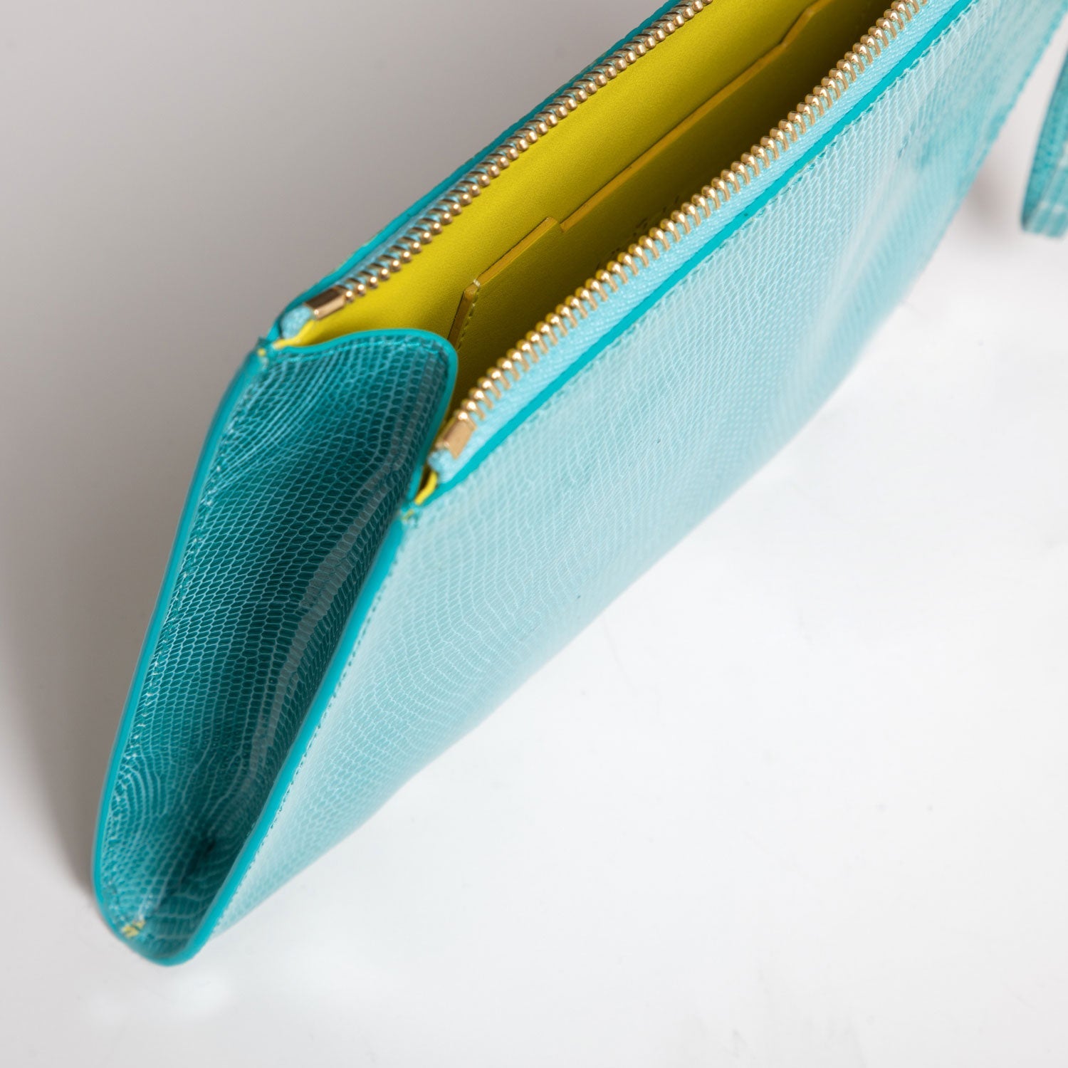 DOTTI Pouch<br> Aquamarine Lizard